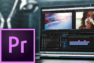 Видеомонтаж и обработка вашего видео. В Adobe premiere и After Effects