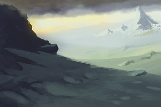 Нарисую иллюстрацию, фон, концепт арт