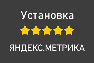 Установка счетчика Яндекс. Метрики на ваш сайт, настройка целей