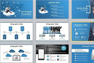 150 премиум шаблонов презентаций PowerPoint