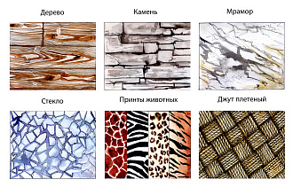 Нарисую текстуры материалов