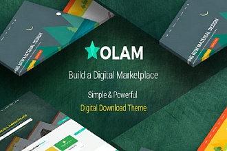 Премиум шаблон для сайтов на OLAM V4.6. 0