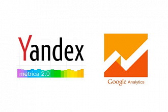 Установлю на сайт счетчики Яндекс Метрики или Google Analytics