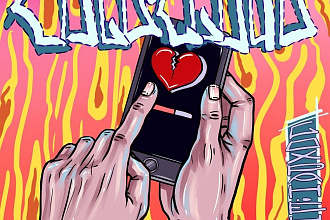 Музыкальная обложка, обложка для сообщества