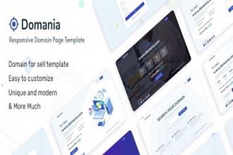Шаблон для сайта по продаже доменов