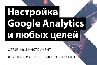 Установка и настройка Google Analytics + настройка любых целей