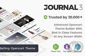 Journal 3.0. 22 - универсальный шаблон для OpenCart