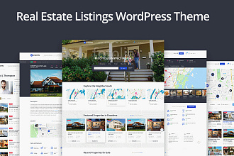 25 самых продаваемых премиум шаблонов WordPress для недвижимости