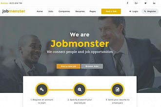 5 wordpress ТЕМ ДЛЯ сайта поиска работы