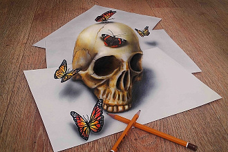 Создаю 3D рисунки. Качественно, быстро, дешево на разные темы. Опыт