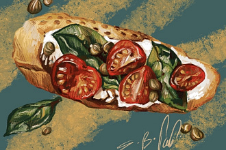 Food иллюстрация