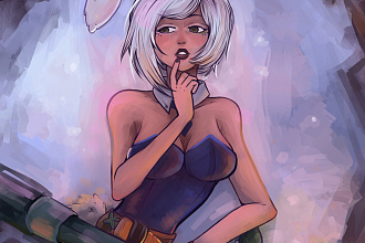 Персонаж 2D, Арт, иллюстрация