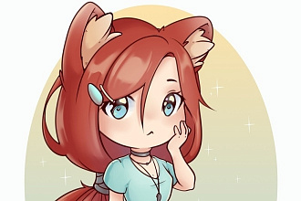 Нарисую 2D персонажа