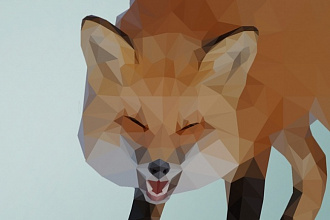 Картина в стиле Low Poly