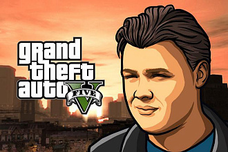 Обработаю фото в стиле GTA