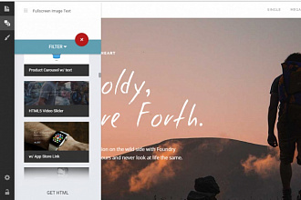 5 шаблонов сайтов со встроенными конструкторами