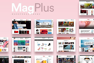 MagPlus - премиум тема с 40+ готовыми шаблонами