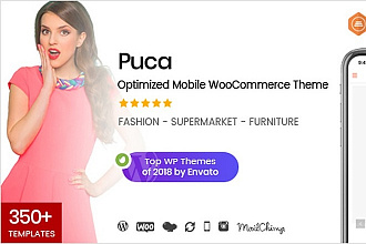 Шаблон интернет-магазина Puca WooCommerce Theme RU с обновлениями