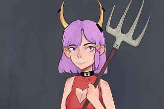 Рисунок персонажа на заказ