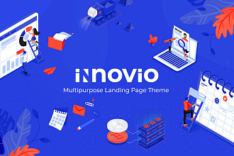 Innovio - тема многоцелевой целевой страницы