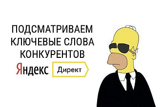 Запросы и объявления конкурентов в Яндекс. Директ