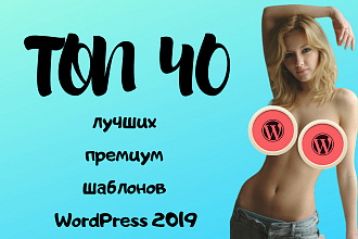 Предоставлю вам 40 офигенных шаблонов WordPress