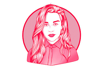 Арт в стиле PINK HYPE ART