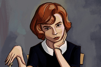Иллюстрации, рисунок персонажа