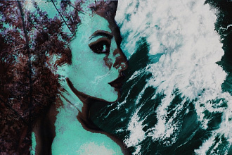Портреты, принты,картины в стиле digital art