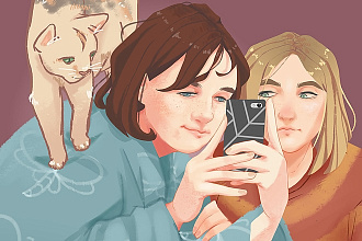 Нарисую портрет по фотографии