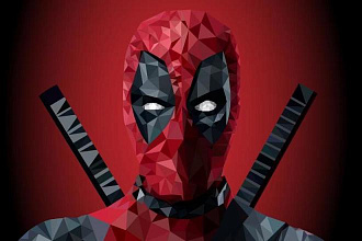 Нарисую портрет в стиле Low Poly