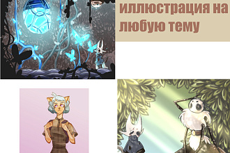 Иллюстрация в цвете