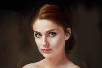 Рисую портрет digital 2D