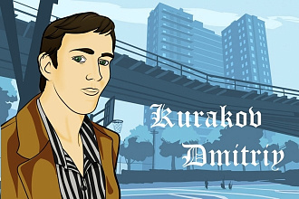 Рисую портрет в графическом редакторе. Например Sai,krita . Начинающий