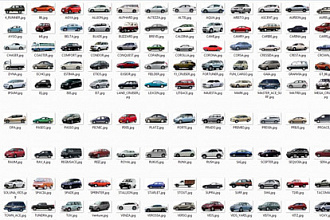 Набор иконок марок авто + модели авто