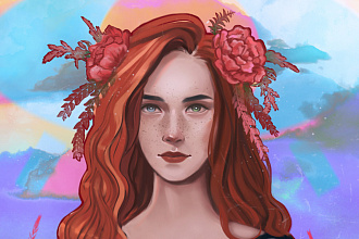 CG портрет