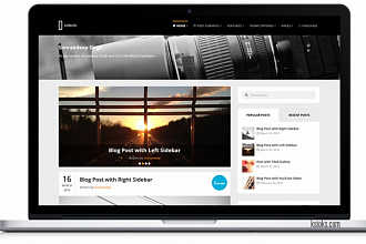 Любая тема для wordpress
