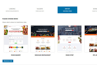 Food Bakery v1.5. 0 шаблон каталога продуктов питания WordPress