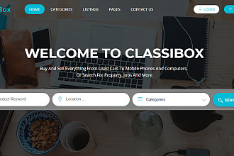 Classibox - Classified Ads WordPress - доска объявлений на WordPress