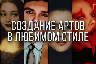 Яркие Арты на любую тематику