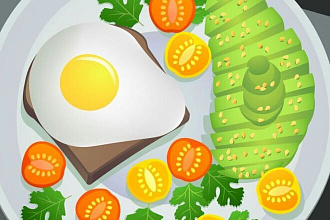 Food иллюстрация