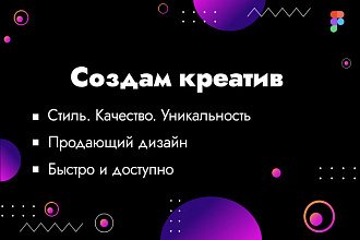 Креативы для соц сетей + анимация