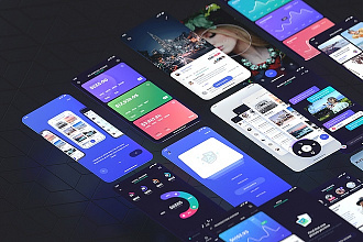 Дизайн 1 экрана мобильного приложения