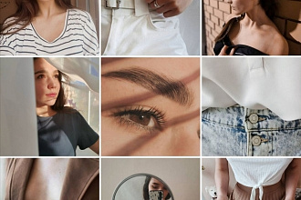 Создам цепляющий визуал в Instagram