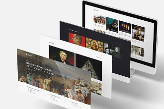 Дизайн Landing page в Photoshop или Figma