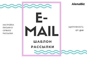 Шаблон e-mail, дизайн рассылки