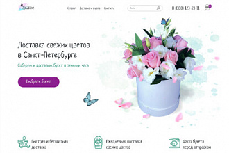 Создание веб-дизайна лендингов и интернет магазинов