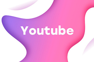 Оформление канала Youtube + Логотип + Аватарка + Обложка для Ютуб