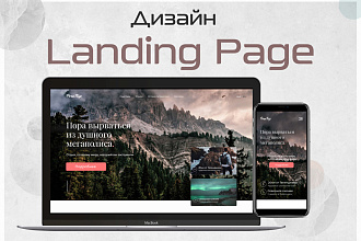 Дизайн Landing page