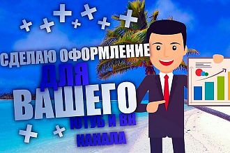 Сделаю оформление И превью ДЛЯ вашего ЮТУБ ИЛИ ВК канала